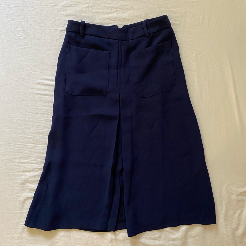 Blue skirt